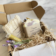 Load image into Gallery viewer, Soap + Lip Balm Gift Set