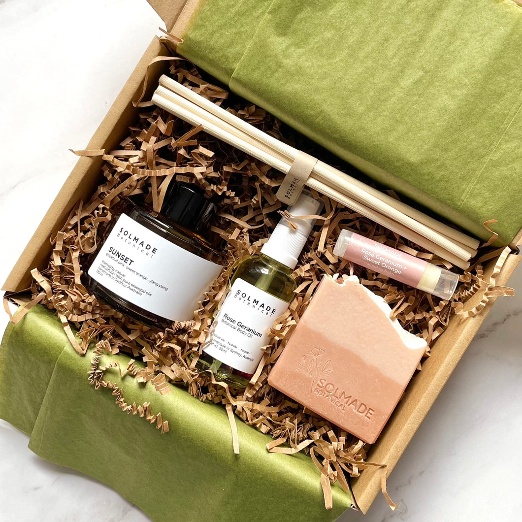 Home Fragrance + Bath Gift Set