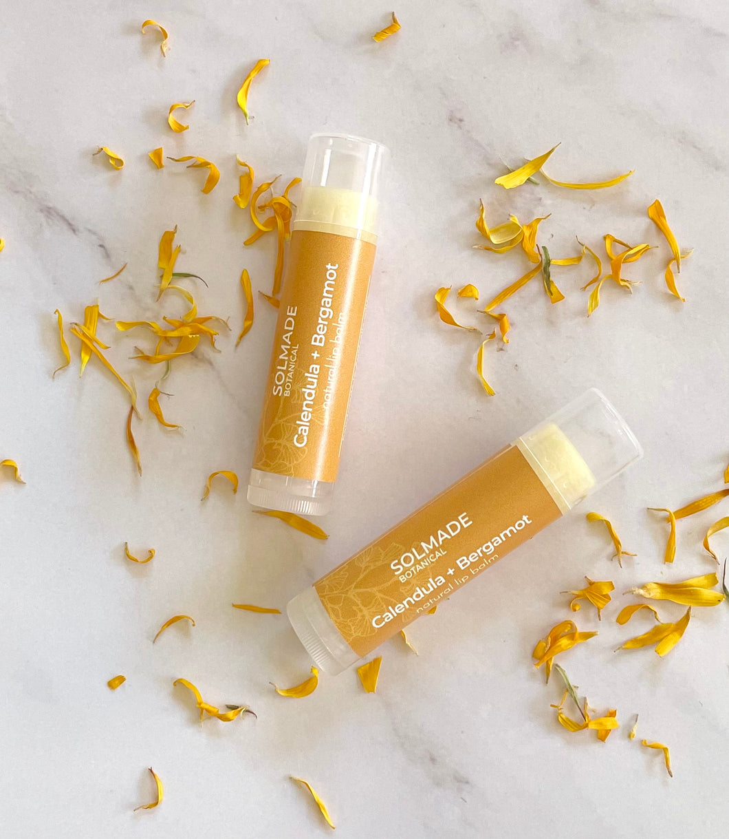 Calendula + Bergamot lip balm