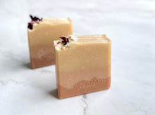 Load image into Gallery viewer, Double Butter + Rose Geranium Soap Bar
