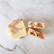 Load image into Gallery viewer, Rose Geranium + Sweet Orange Soap Bar
