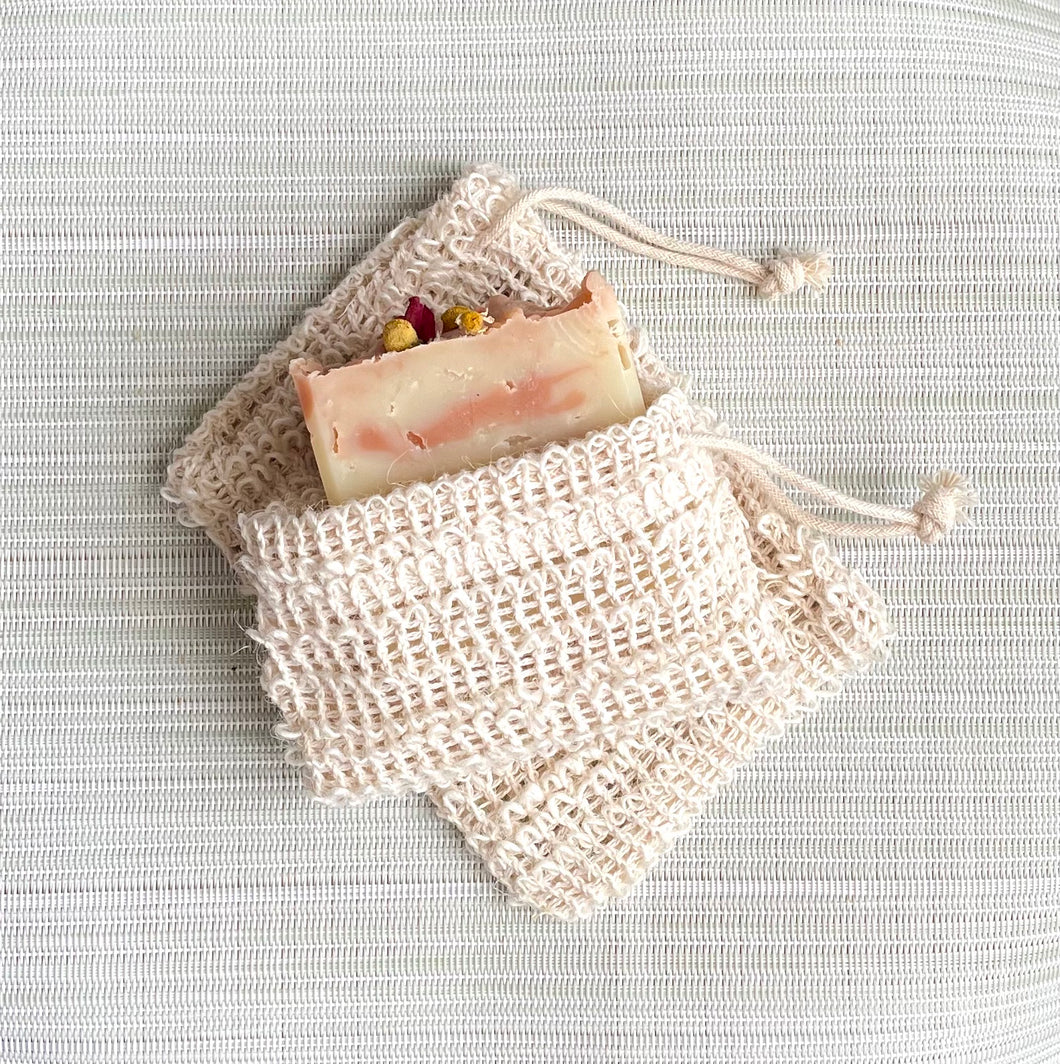 Cotton Soap Bag